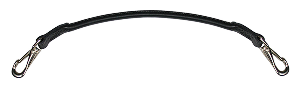 Rolled Leather Grab Strap