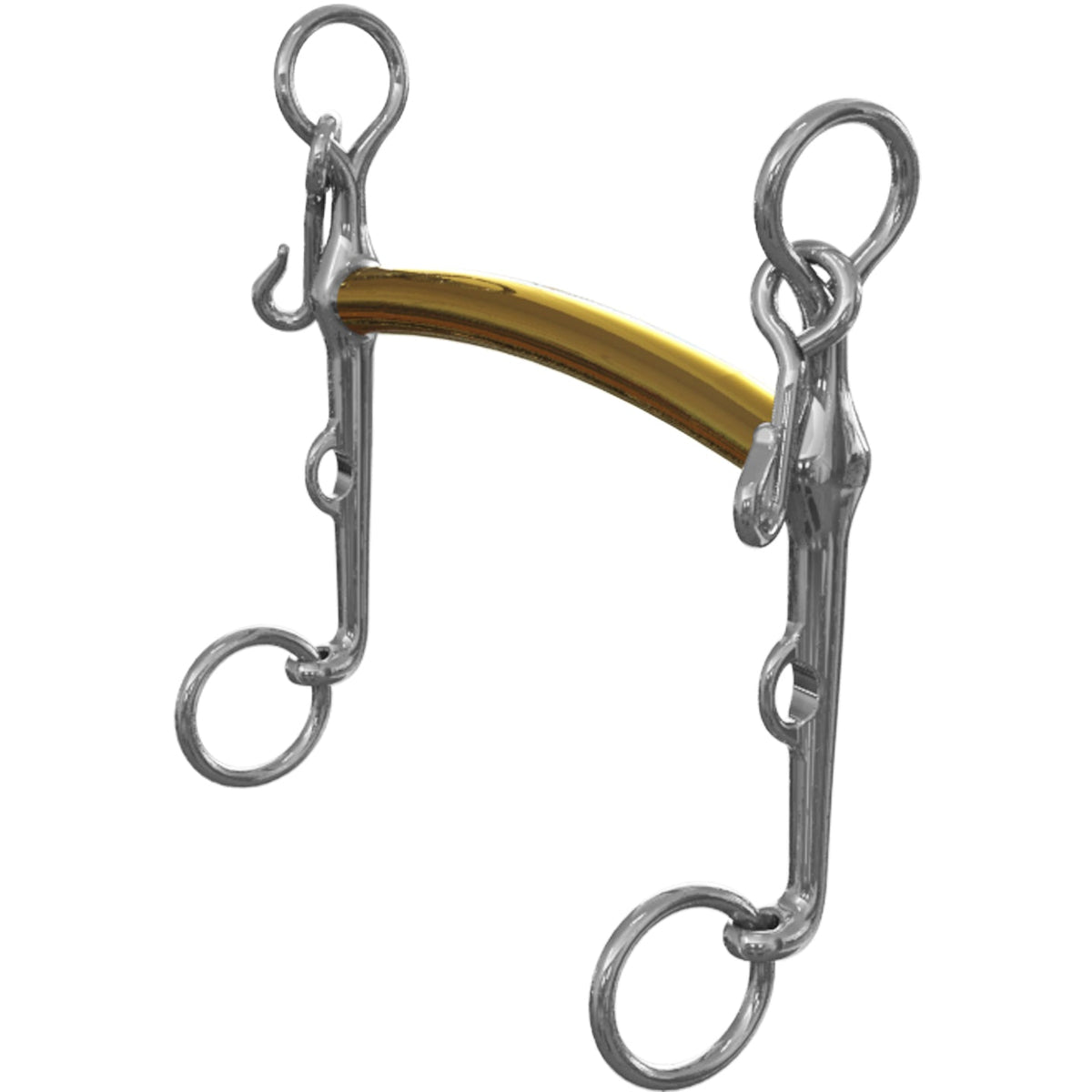 Lightweight Mors L’Hotte Weymouth Bit - 12 mm mouth; 7 cm shanks