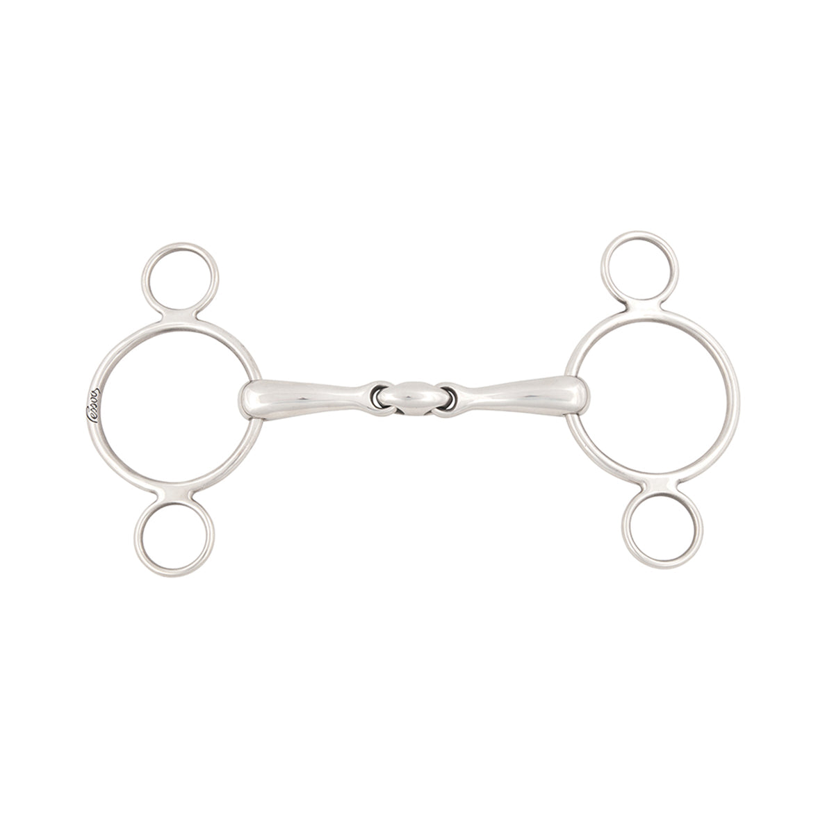 Double-Jointed French Link Continental Gag Bit