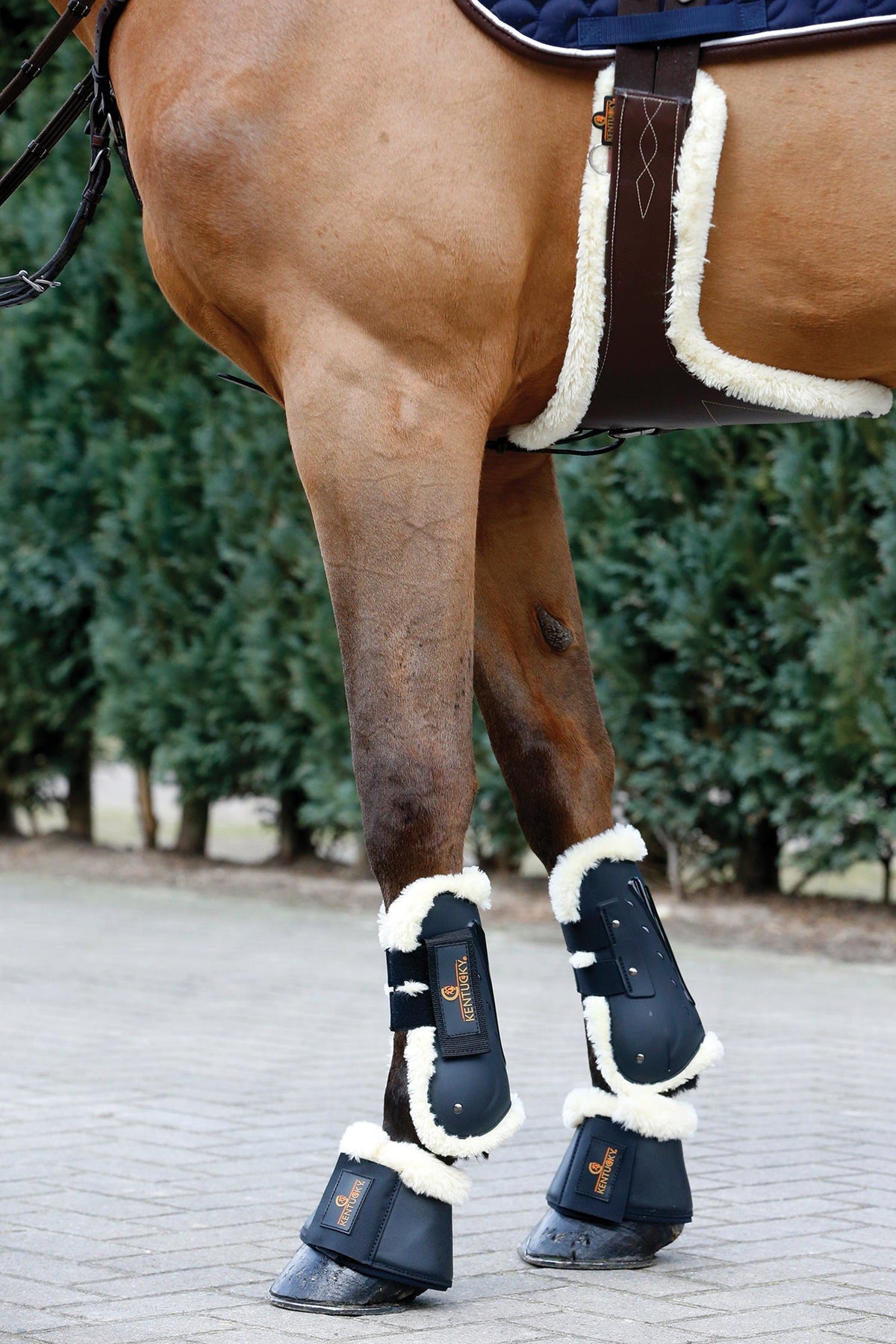 Vegan Sheepskin Stud Girth