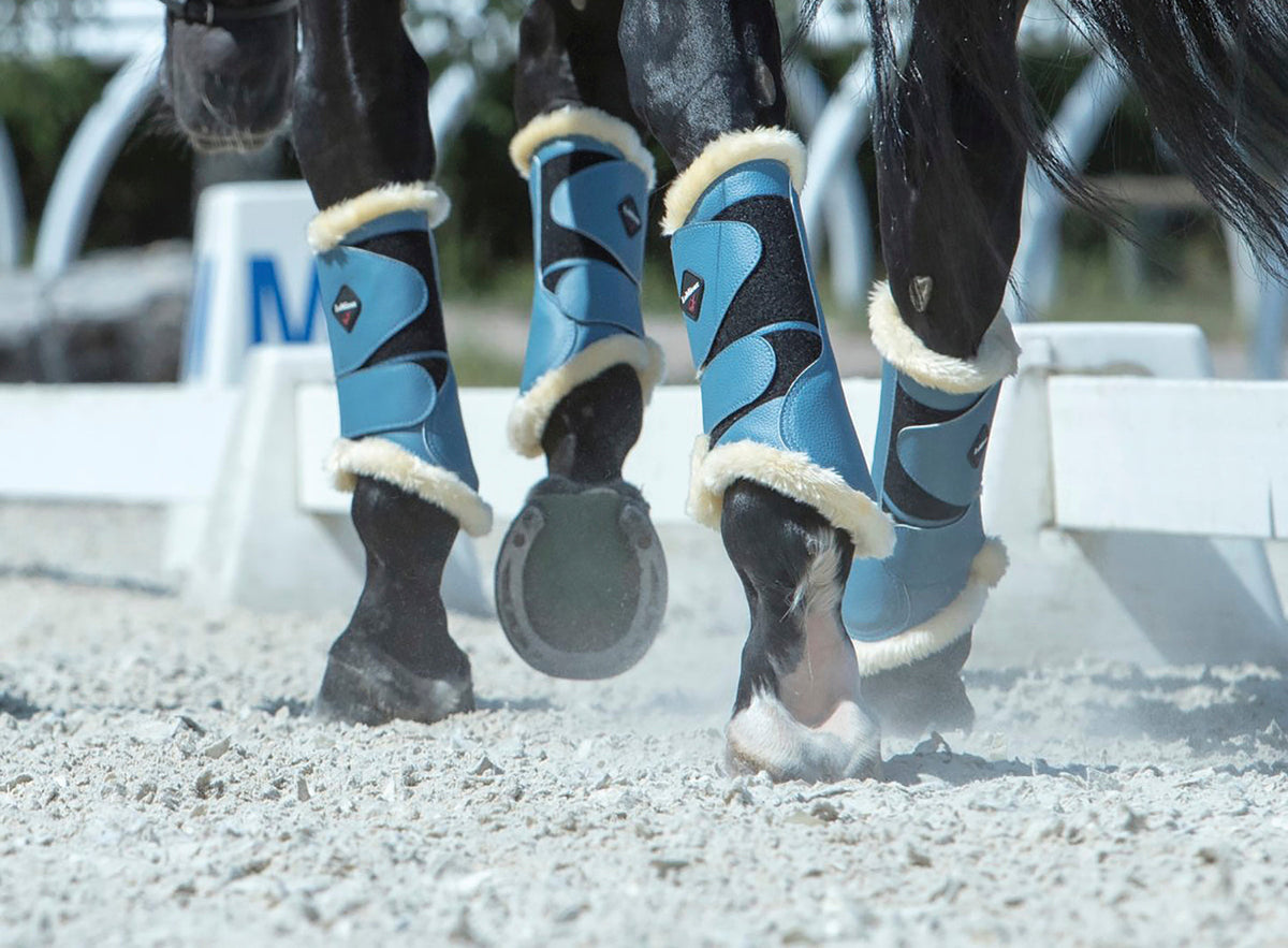Fleece-Lined Brushing Boots