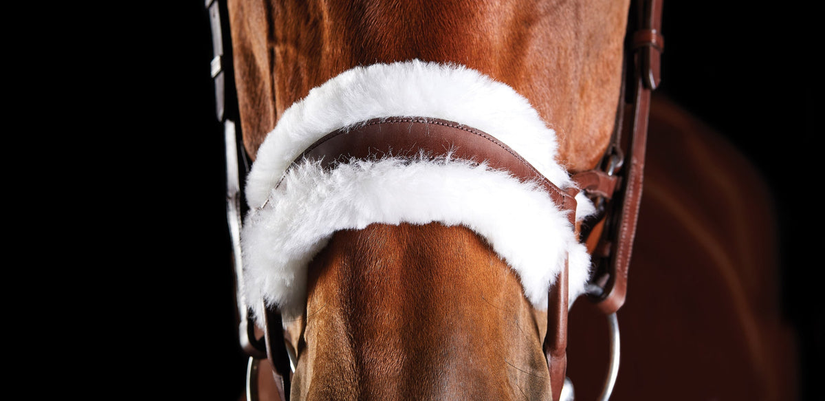 Sheepskin Bridle