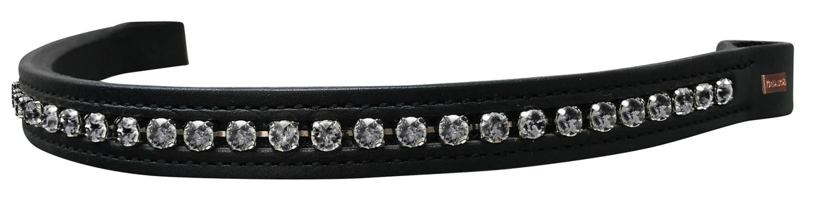 Brillance Crystal Straight Browband