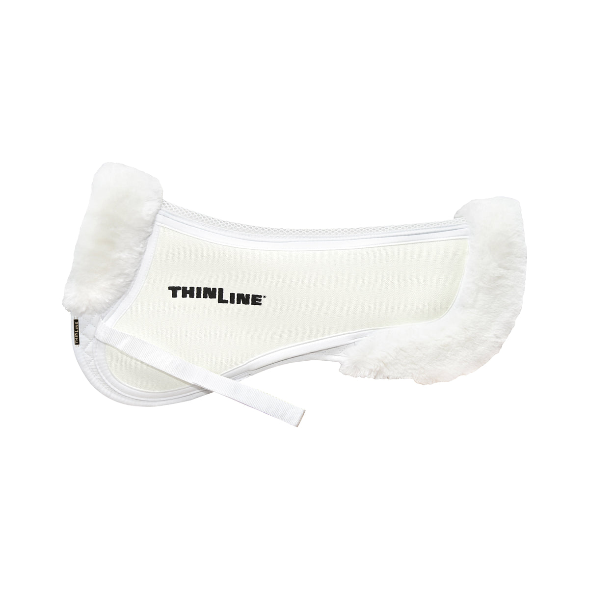 Trifecta Cotton Half Pad with Sheepskin Rolls